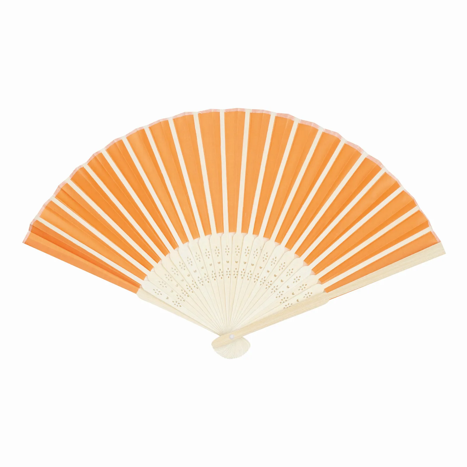 BAMBOO COOL - Faltbarer Fächer, orange – Bild 4