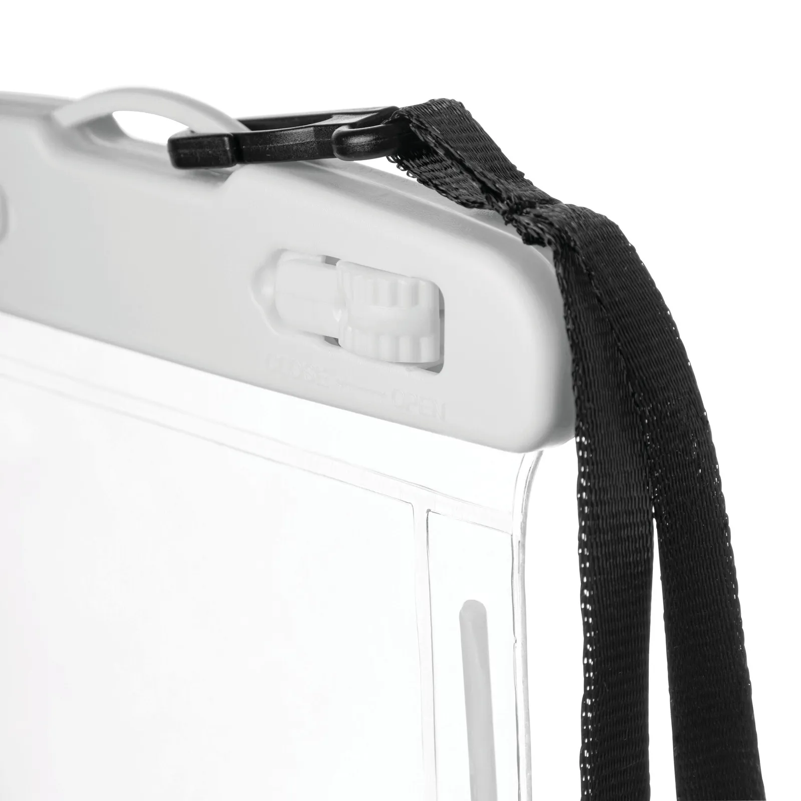 DIVER - Tasche, transparent, weiß – Bild 5