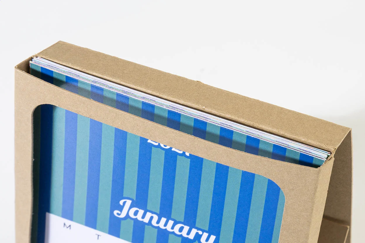 Individueller Tischkalender CreaDate Shuffle, weiß – Bild 6