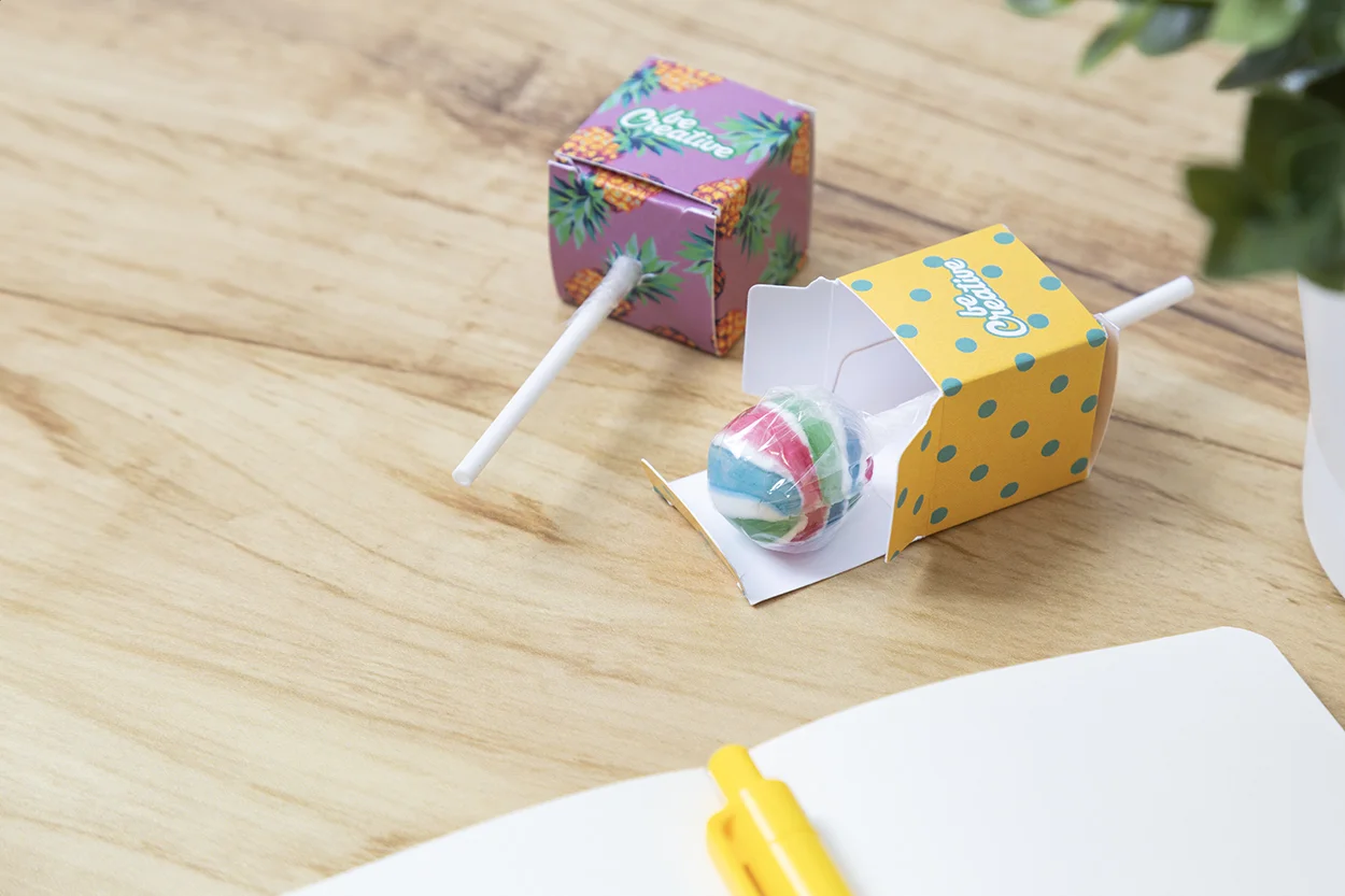Individueller Lutscher CreaLick, weiß – Bild 7