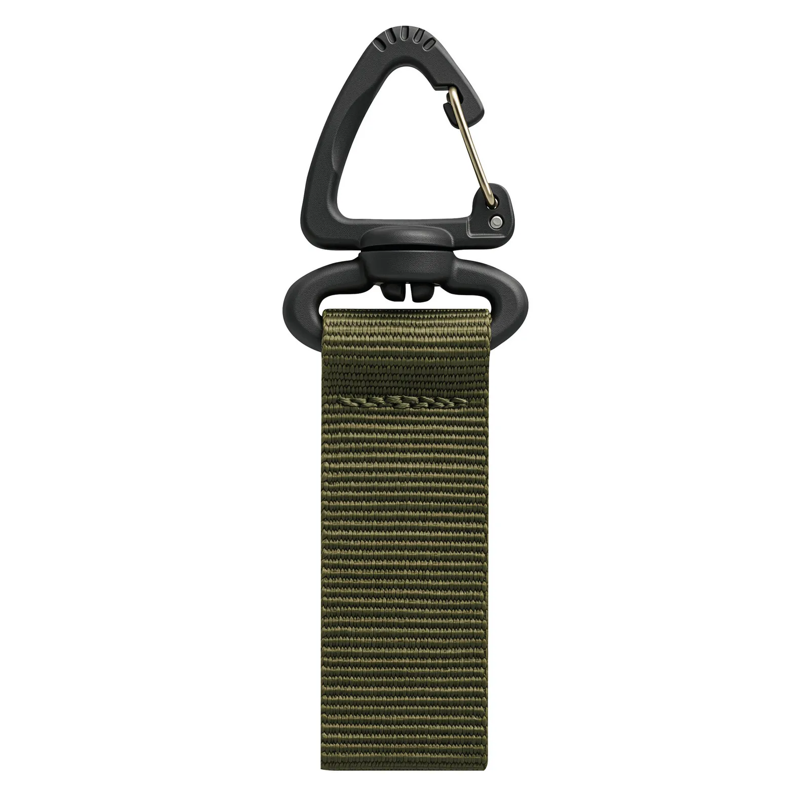 SIERRO Hook and Loop, Klettband mit Dreieckschnalle, grün – Bild 2
