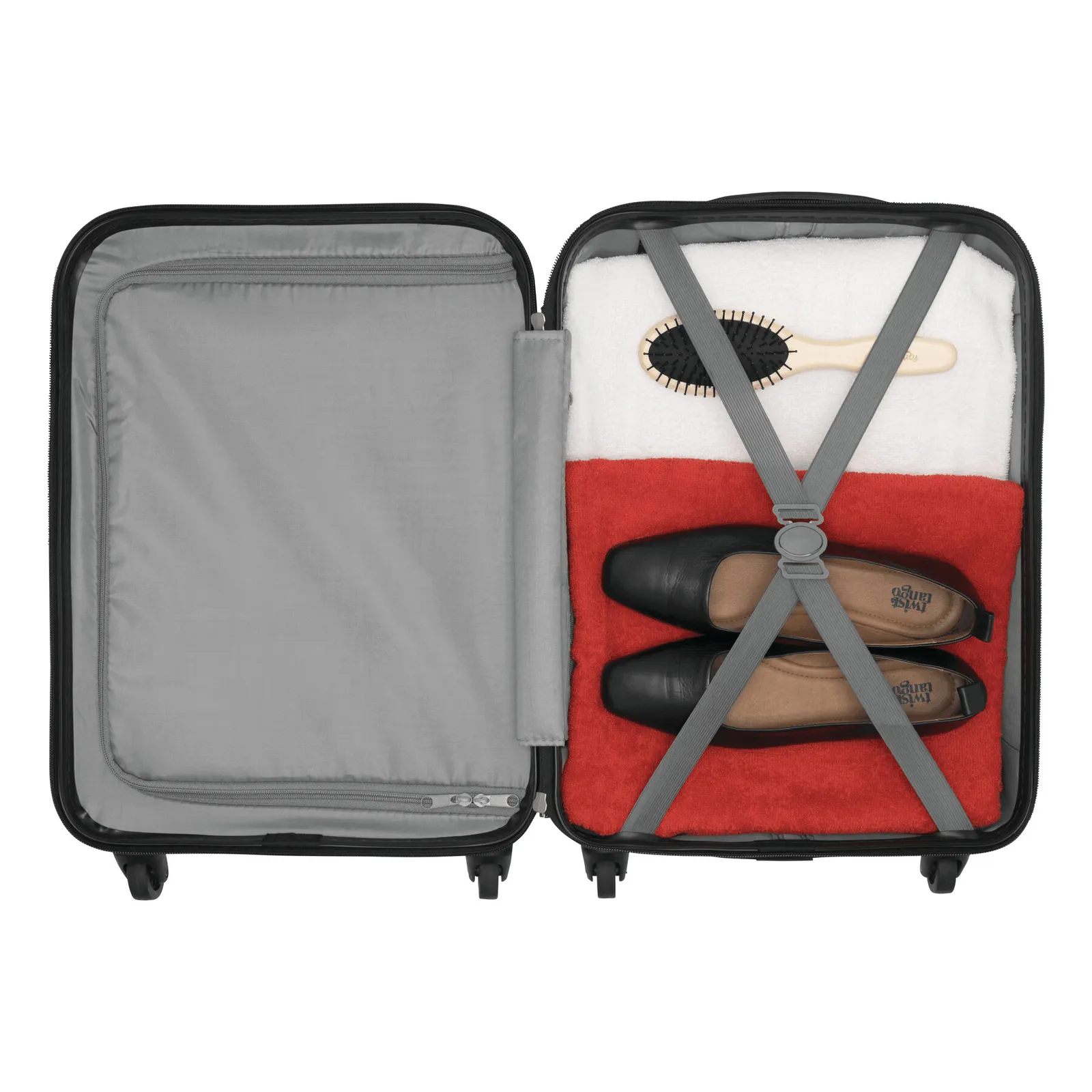 VERONA - Trolley-Bordcase schwarz, schwarz – Bild 10