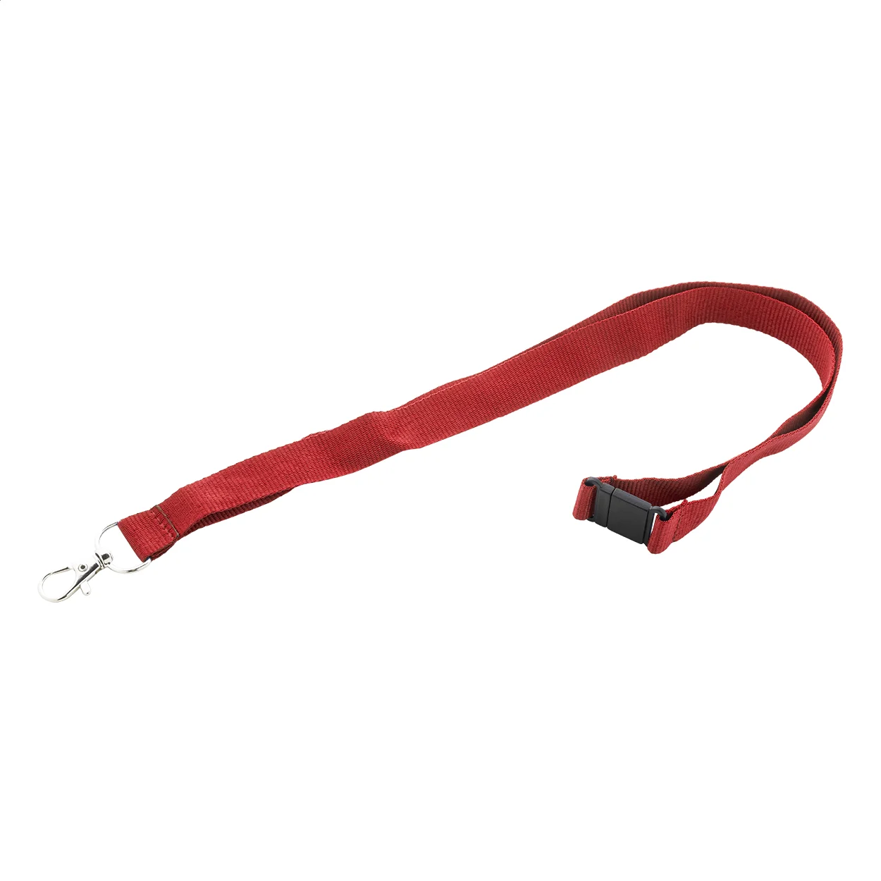 Lanyard Revent aus RPET, rot – Bild 2
