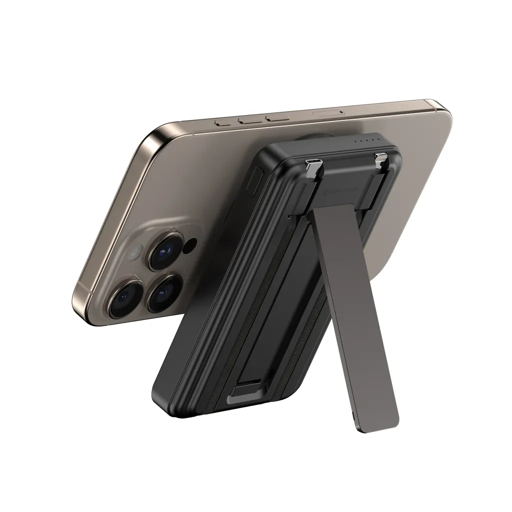 Urban Vitamin Delano 5-in-1 10.000mAh 20W PD magn. Powerbank, schwarz – Bild 7