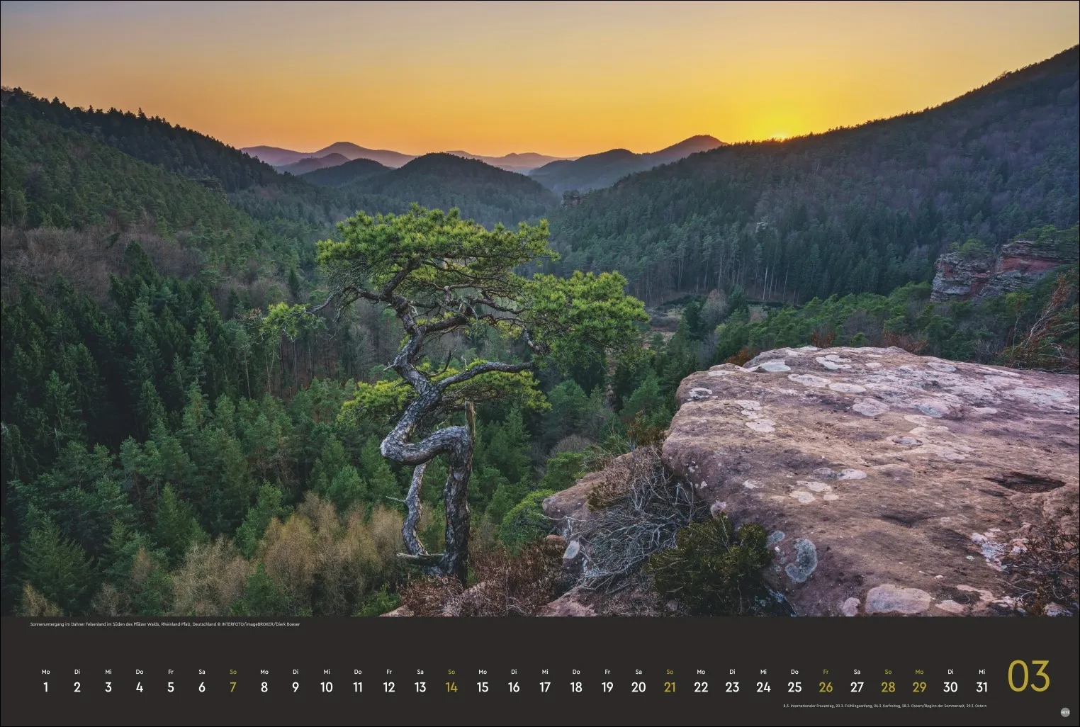 Horizonte Edition Wandkalender 2027 – Bild 4