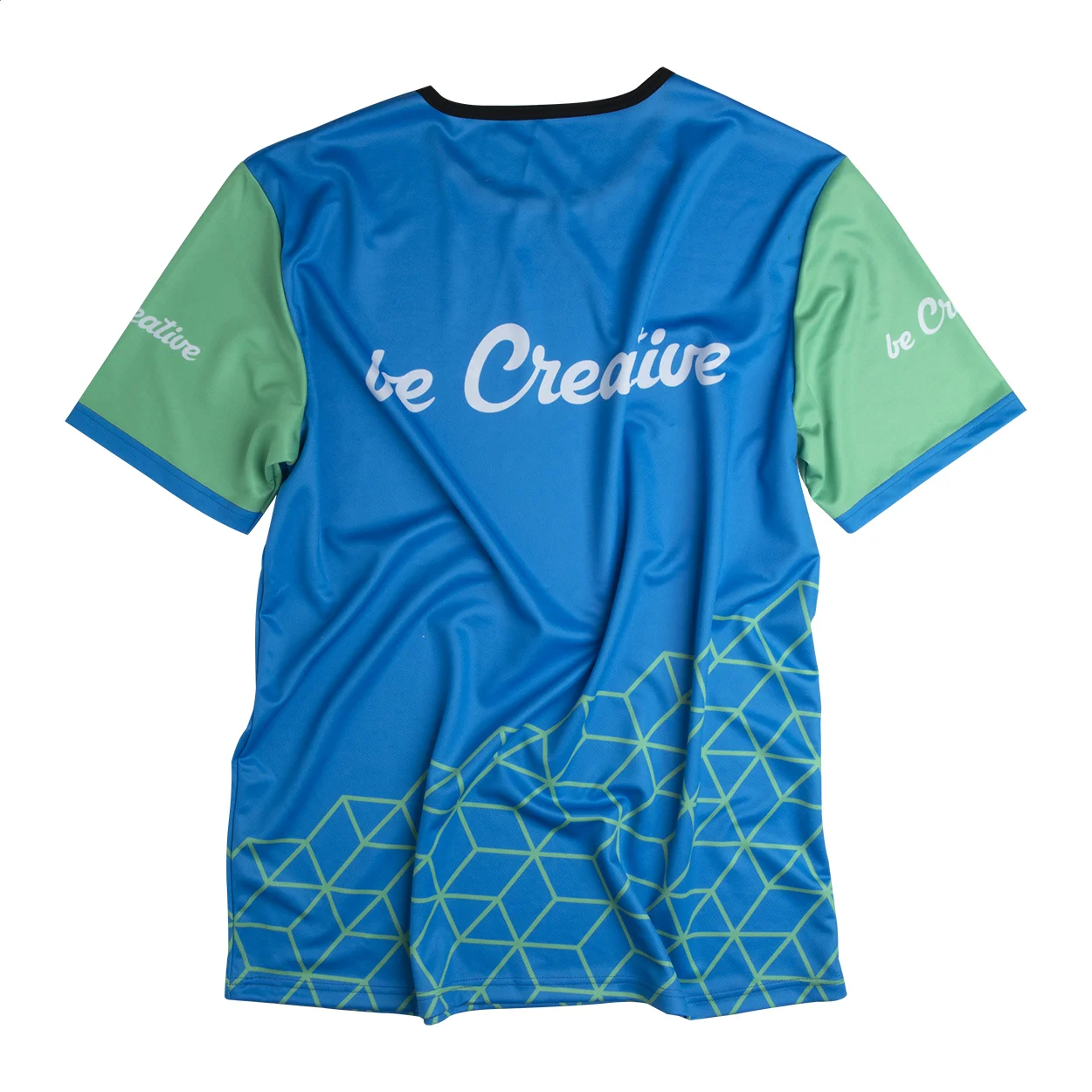 Individuelles Sport-T-Shirt CreaSport, schwarz, weiß – Bild 2