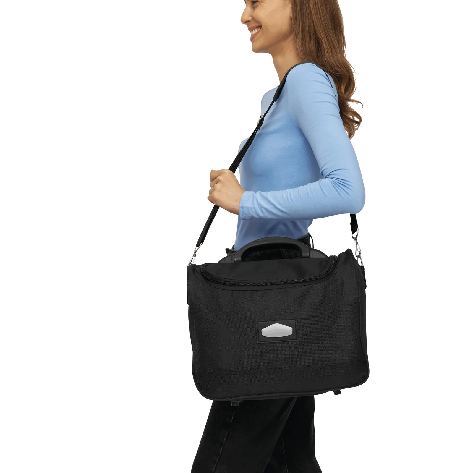 LASER PLUS - Kosmetiktasche schwarz, schwarz – Bild 7