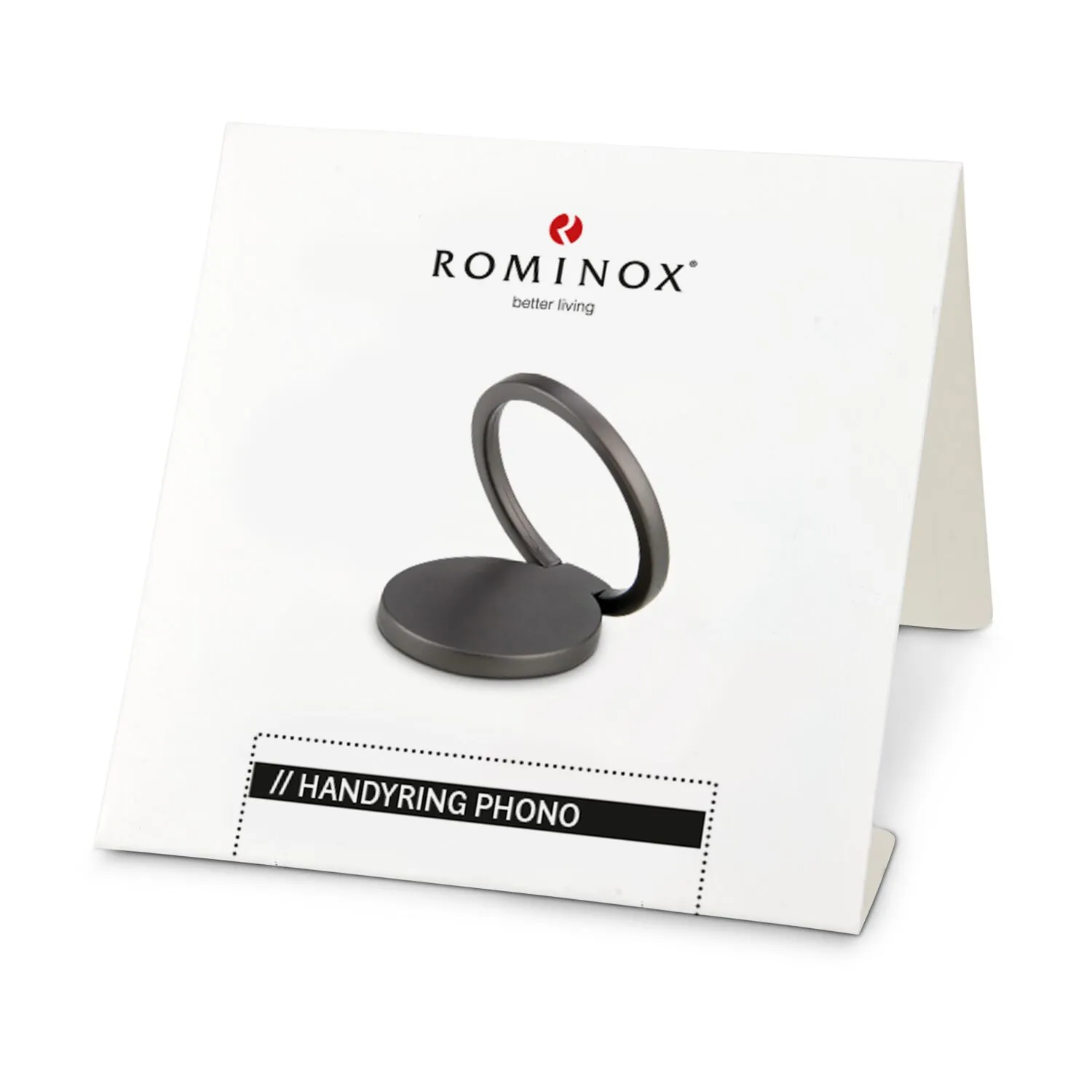 ROMINOX® Handy Ring // Phono 3-in-1 - inkl. Frohe-Ostern Verpackung, anthrazit – Bild 9