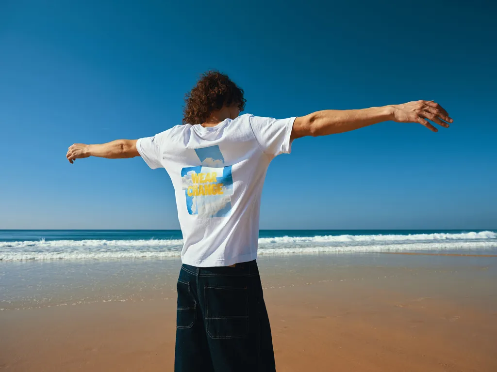 IQONIQ Kakadu relaxed T-Shirt aus recycelter Baumwolle, recycled white – Bild 9