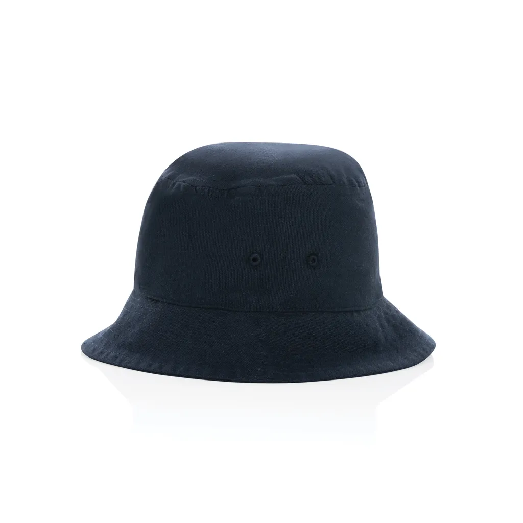 Impact AWARE™ 285g/m² ungefärbter rCanvas-OneSize-Fischerhut, navy blau – Bild 2