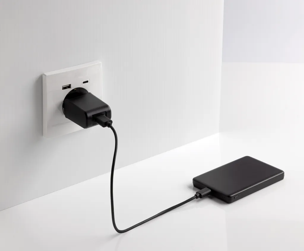 Orion 5.000mAh 5W magnetische Powerbank aus RCS rec. Alu, schwarz – Bild 7