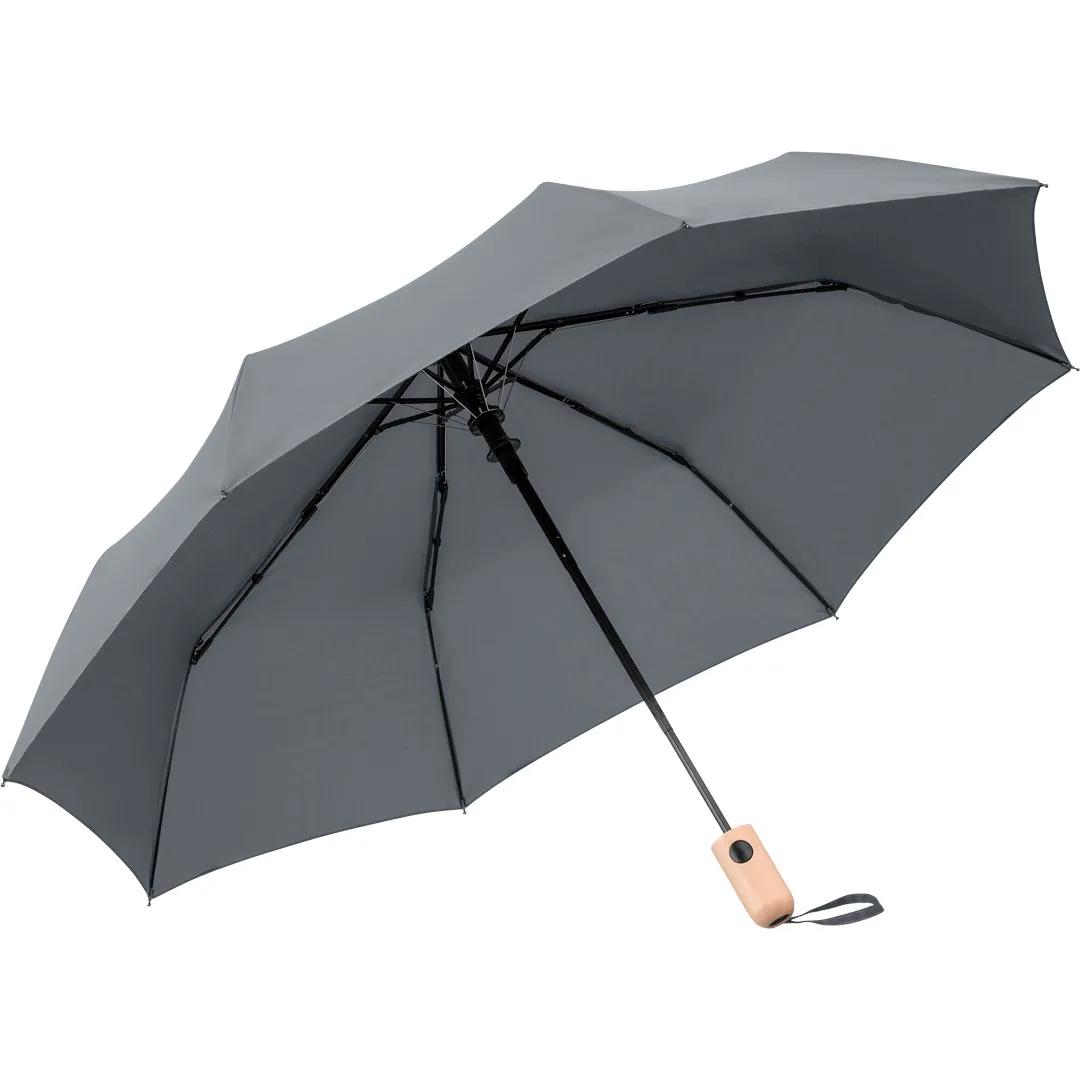 AC-Taschenschirm ÖkoBrella, grau wS – Bild 2