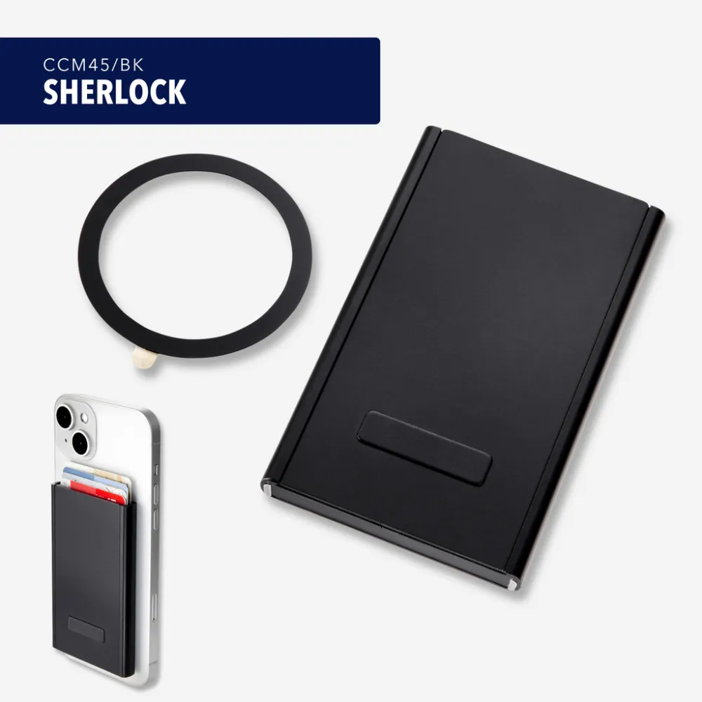 Kartenetui SHERLOCK, schwarz – Bild 6