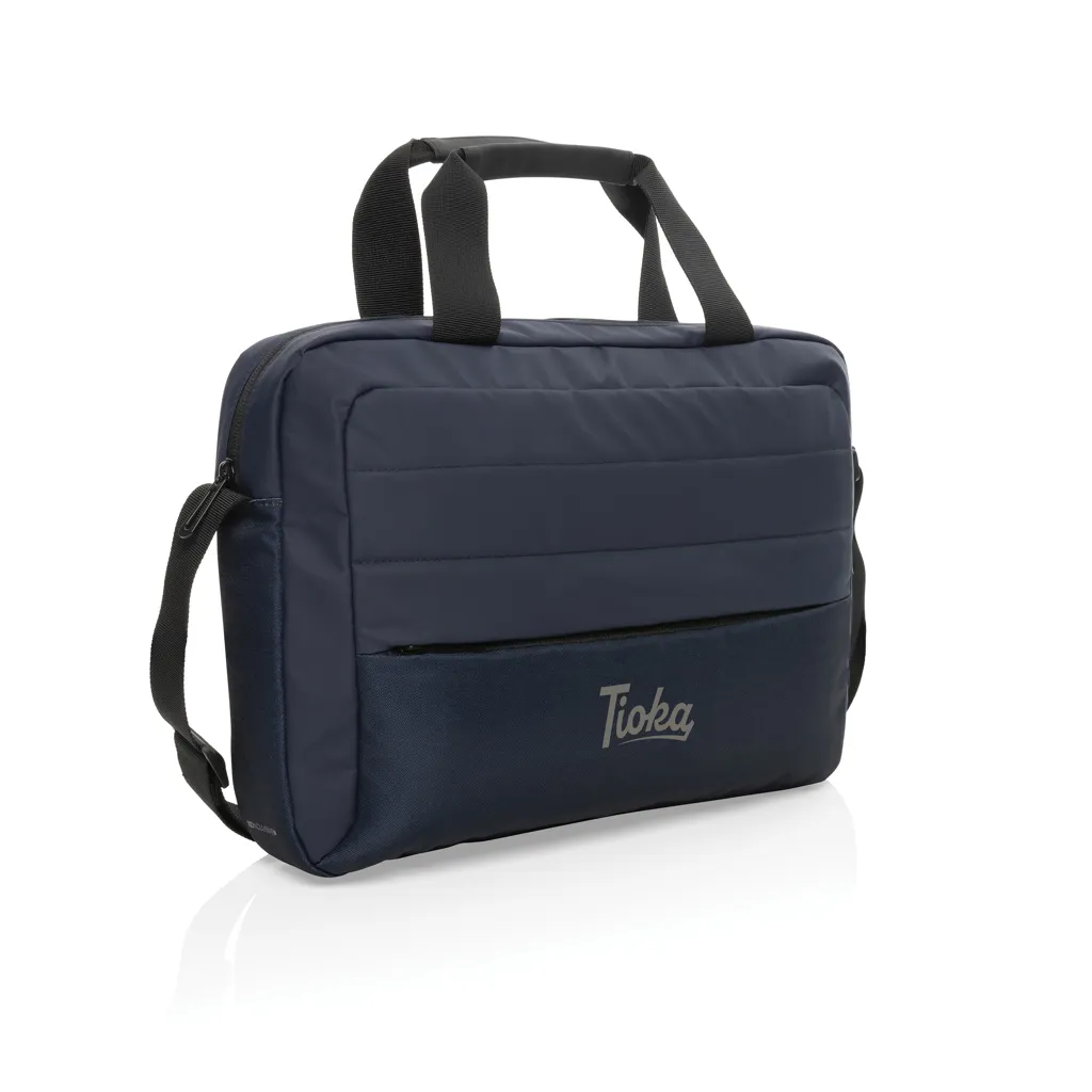 Armond AWARE™ RPET 15.6" Laptop-Tasche, navy blau – Bild 8