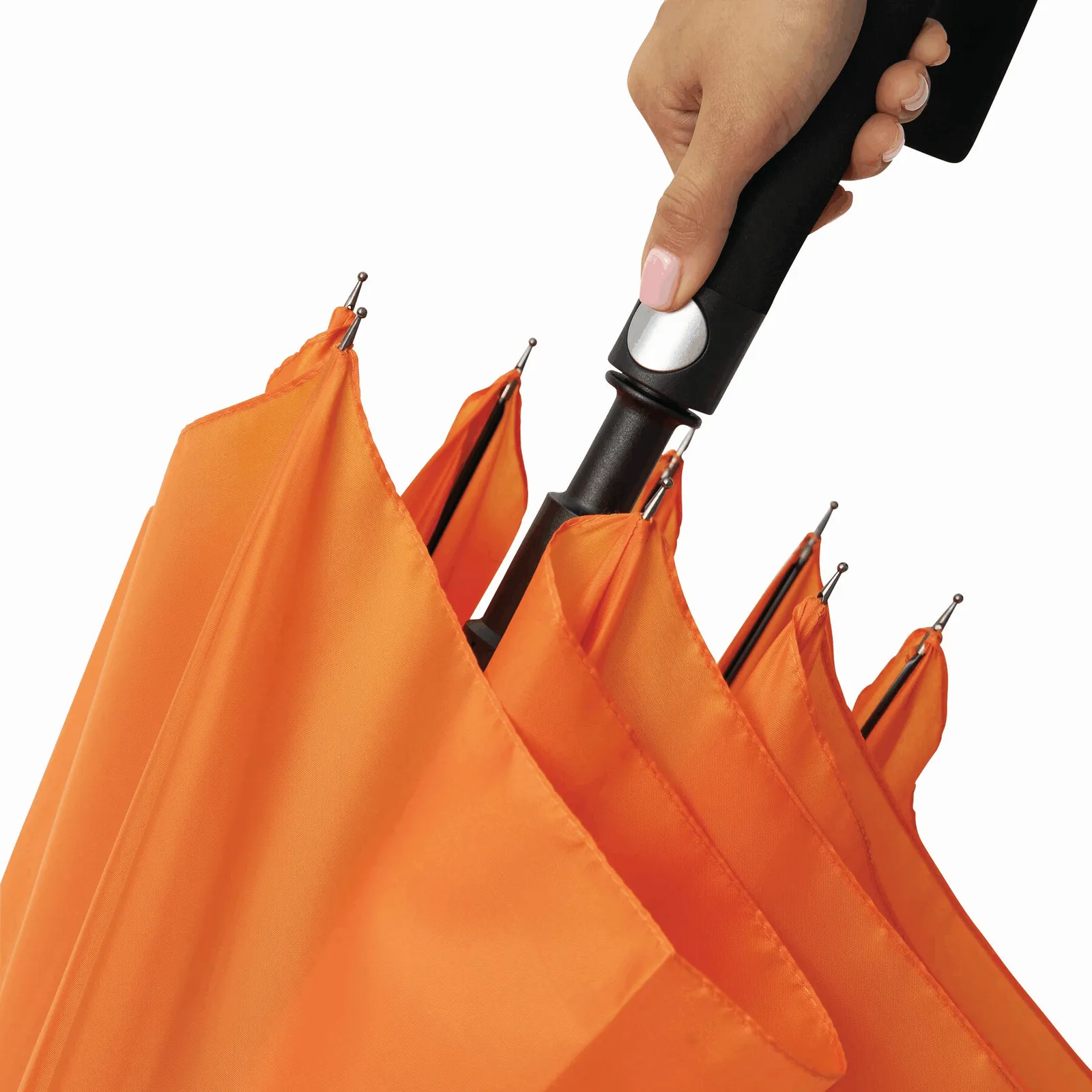 SUBWAY - Automatik-Golfschirm, orange – Bild 10