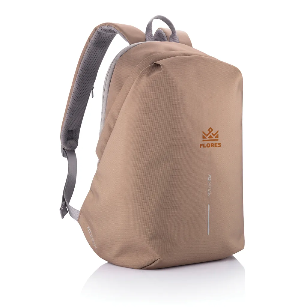 Bobby Soft, Anti-Diebstahl-Rucksack, khaki – Bild 10
