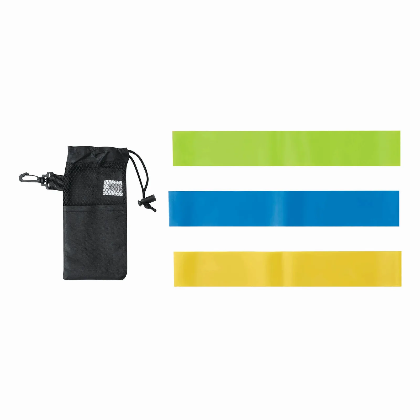 SPORTY BAG - Fitnessbänder blau, gelb, hellgrün, blau, gelb – Bild 2