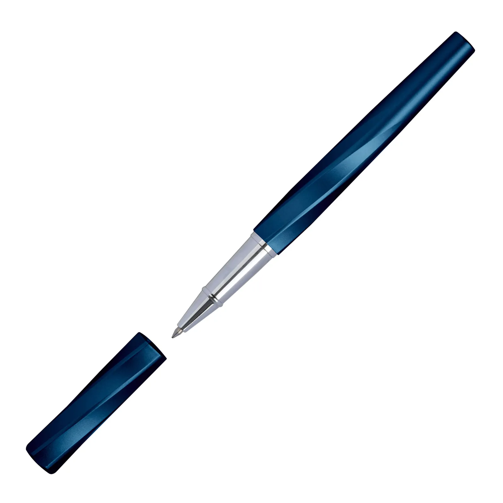 MoLu Messing Rollerball Praia Grande, dunkelblau – Bild 3
