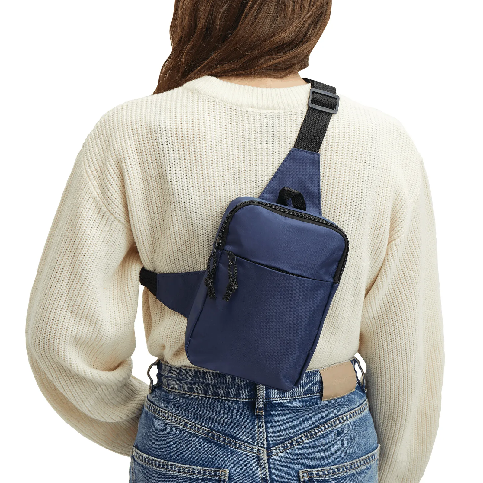 NEAR BY - Schultertasche, blau – Bild 9