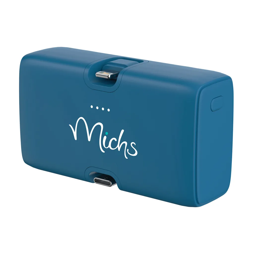 Urban Vitamin Los Angeles 20W Powerbank aus RCS rec. Plastik, blau – Bild 11