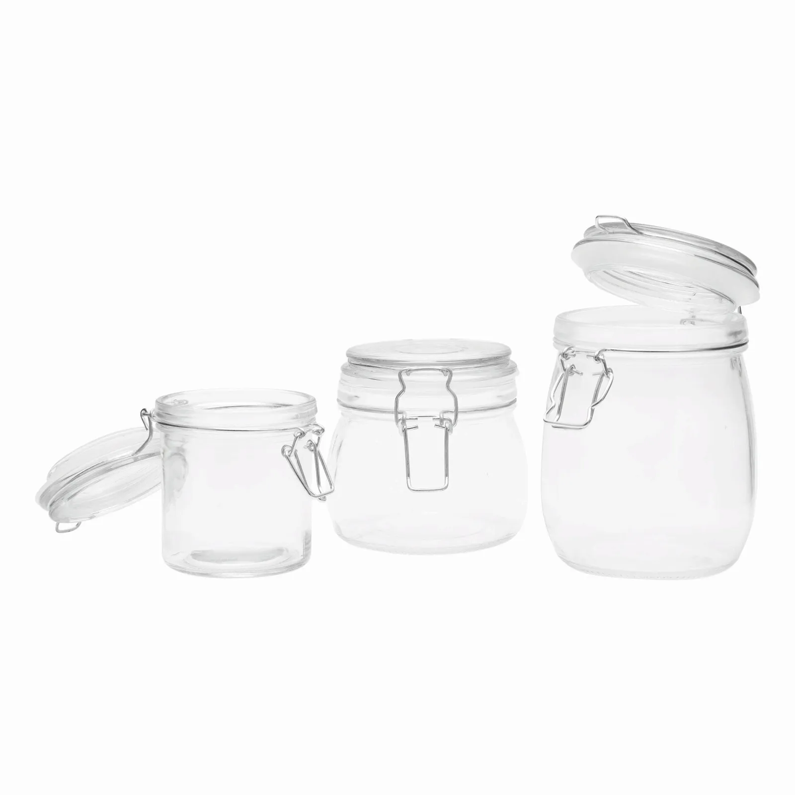 CLICKY S - Vorratsglas, Füllmenge ca. 280 ml transparent, transparent – Bild 7