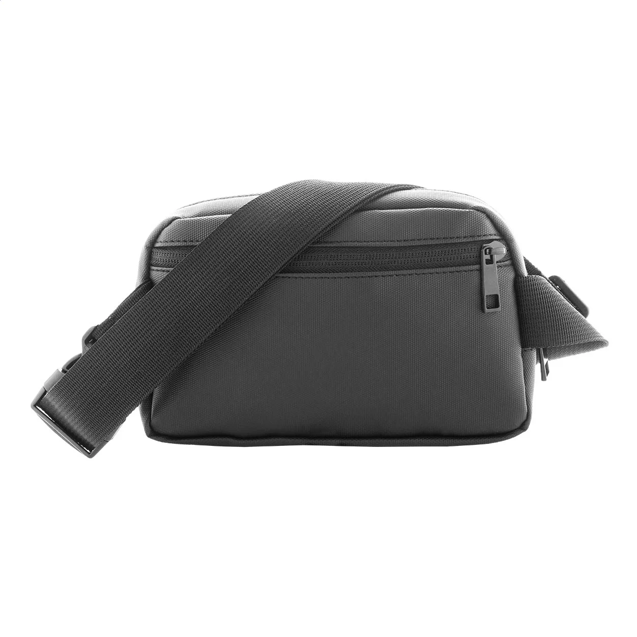 RPET Gürteltasche Wappu, schwarz – Bild 4