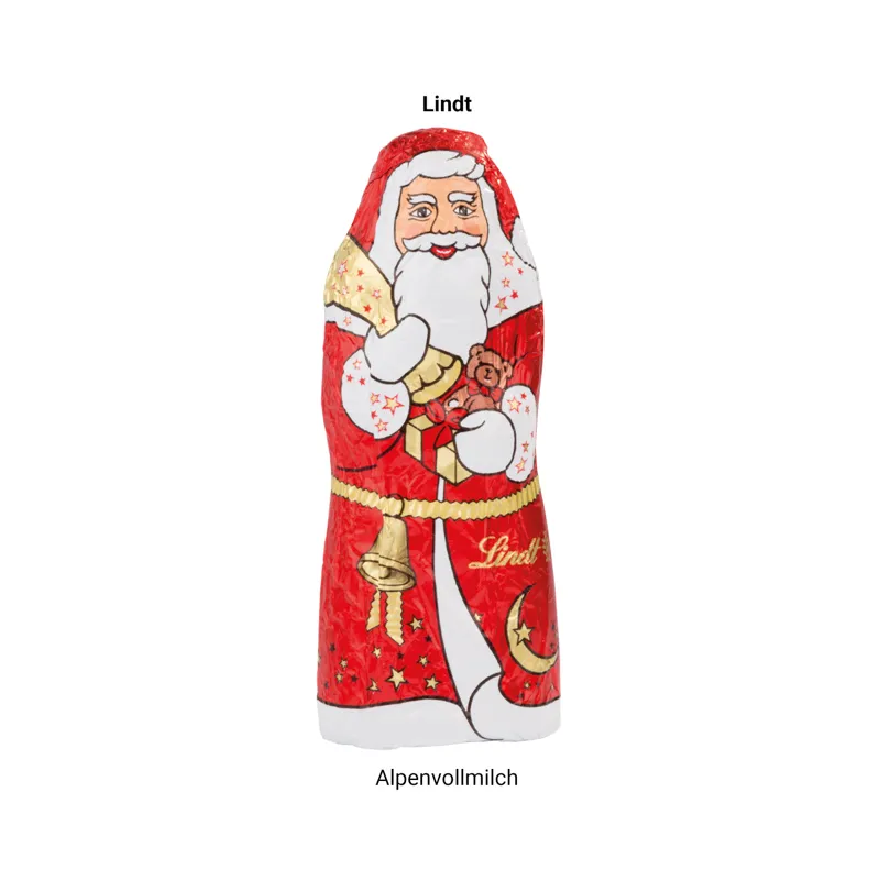 Lindt Weihnachtsmann 40g in Werbebox – Bild 2