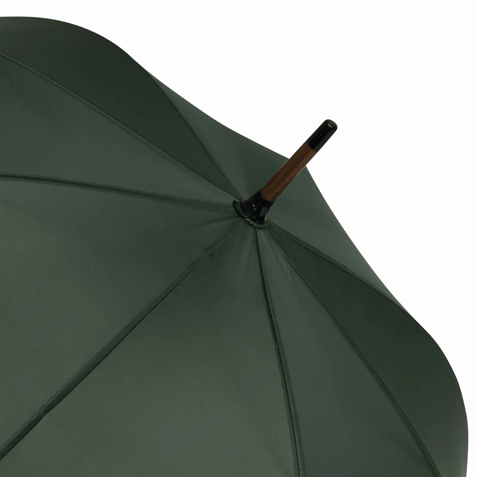 BOOGIE Umbrella, Automatik-Holzstockschirm, dunkelgrün – Bild 5