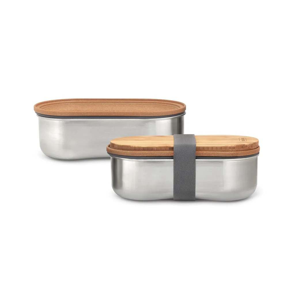 Black+Blum Stainless Steel Double Bento Box, grau – Bild 7