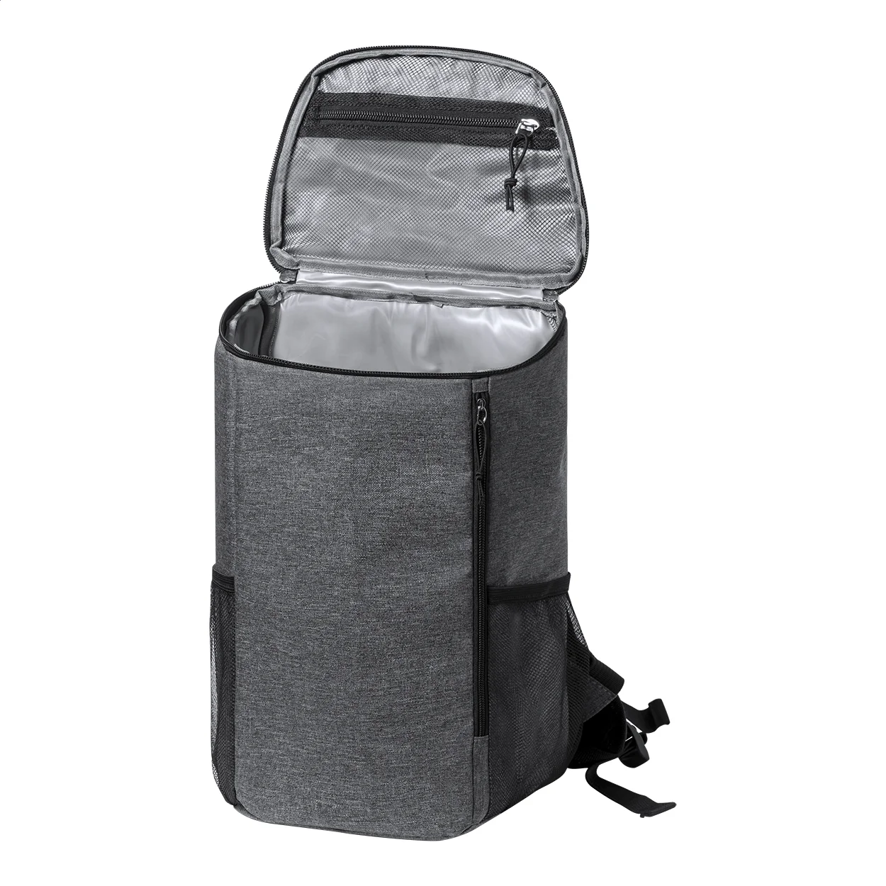 RPET-Kühlrucksack Arsuk, grau – Bild 2