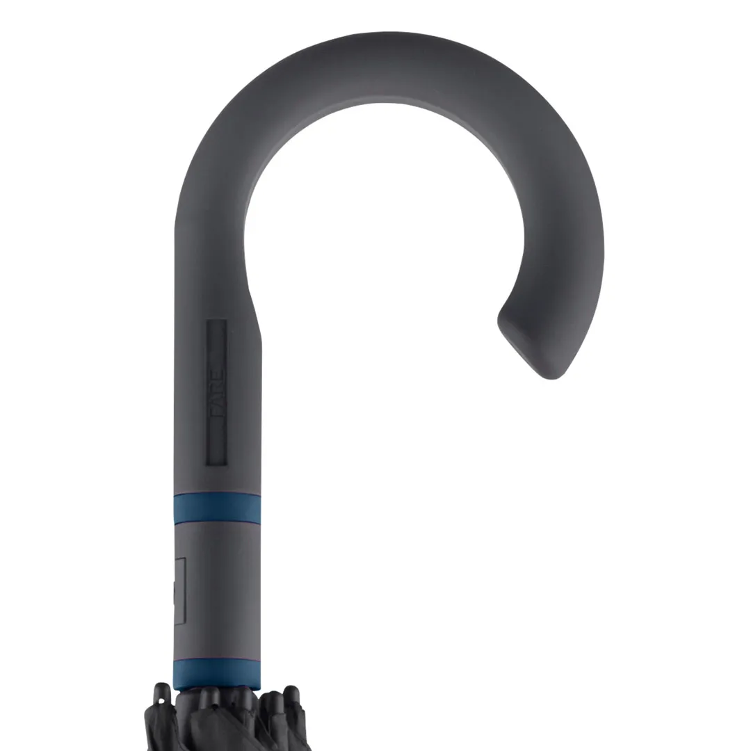AC-Midsize-Stockschirm FARE® Style, schwarz-marine – Bild 3