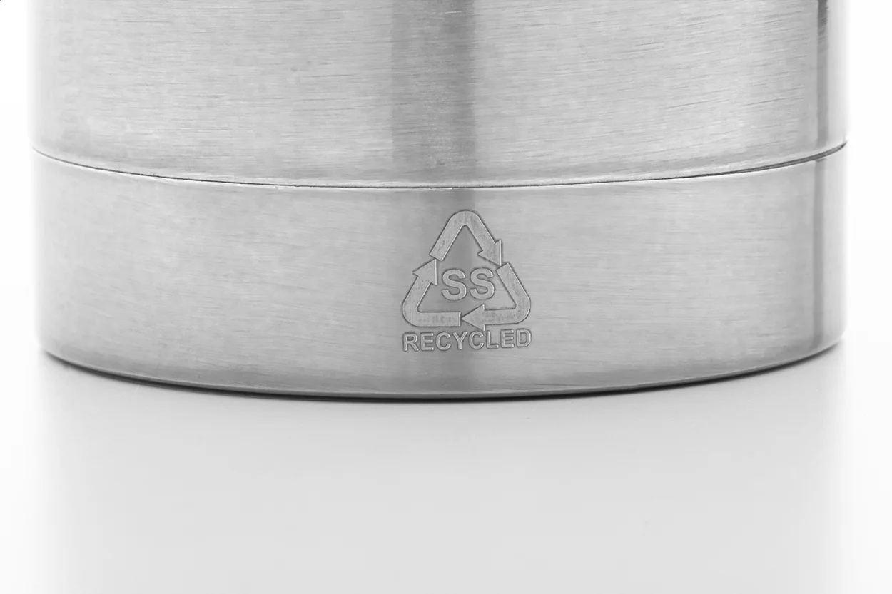 Vakuumflasche Rebusta, silber – Bild 4
