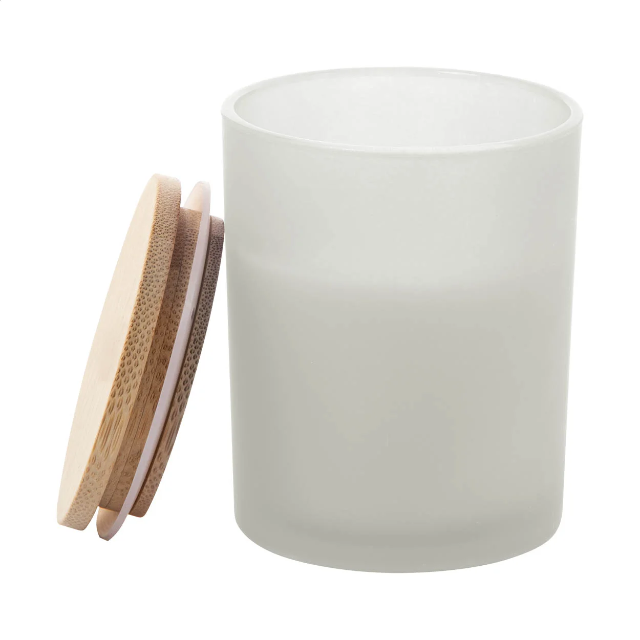 Kerze,Vanille Daizu XL, weiß – Bild 4