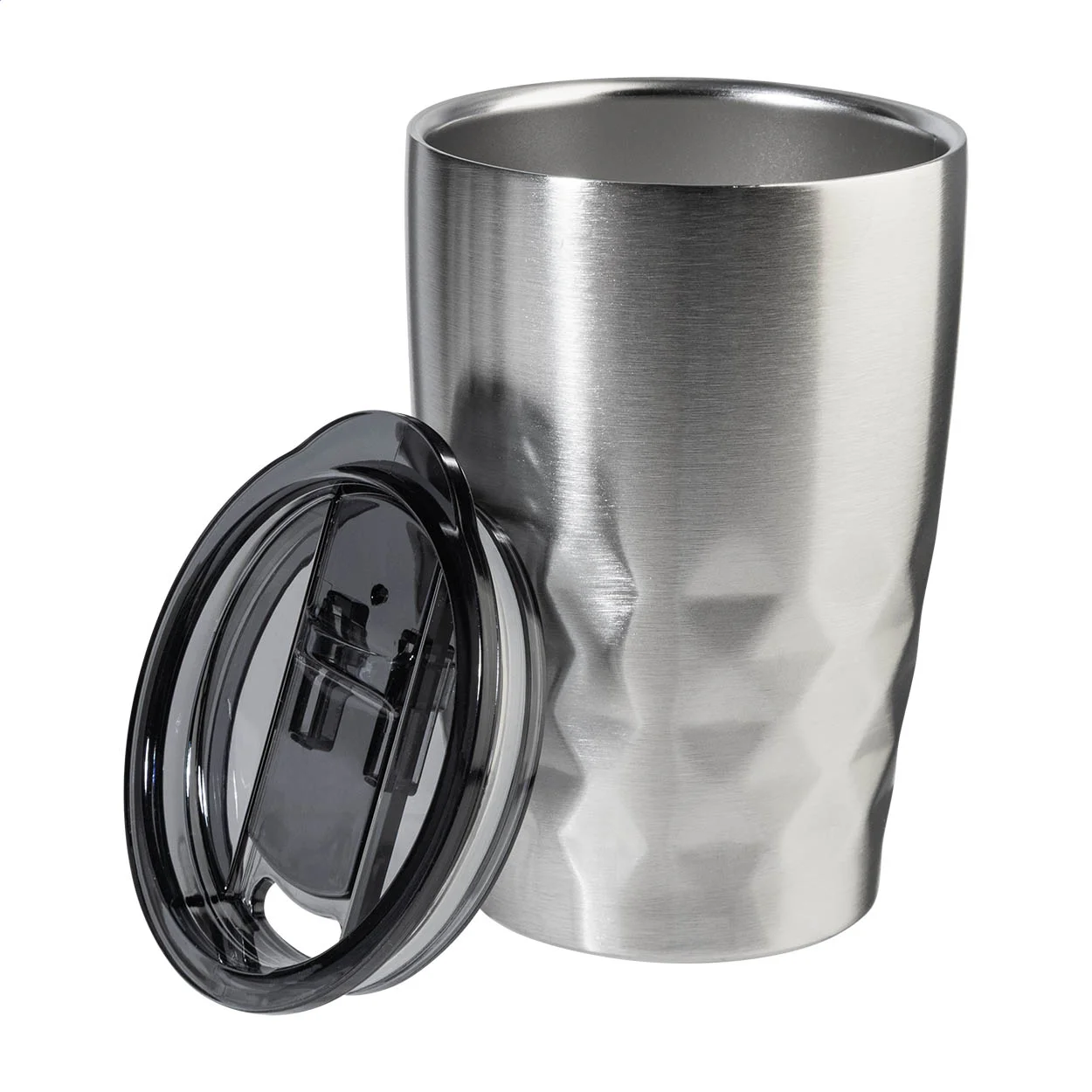 Kupferisolierter Thermobecher Cupper, silber – Bild 2