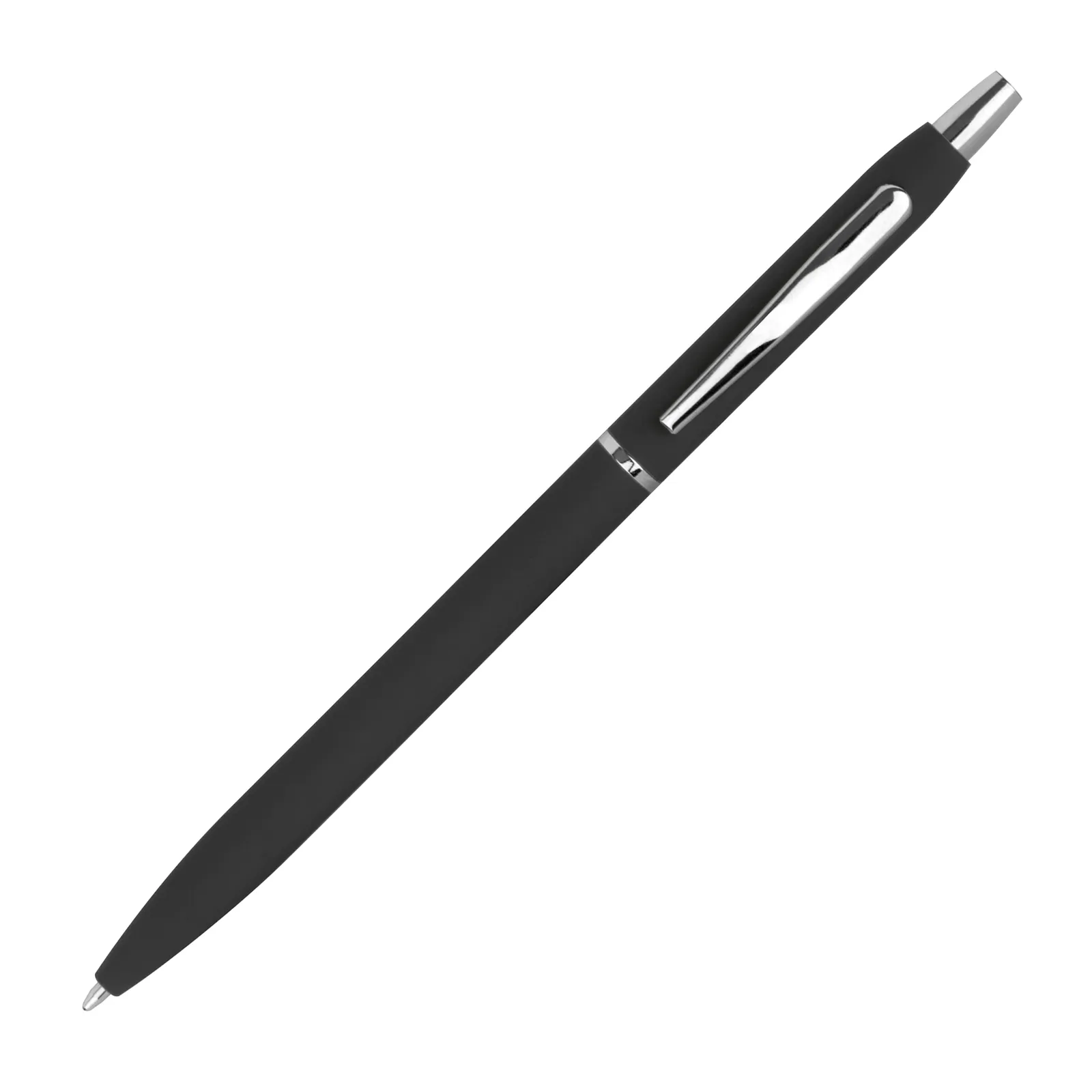 Metall Kugelschreiber Johannesburg, schwarz – Bild 3