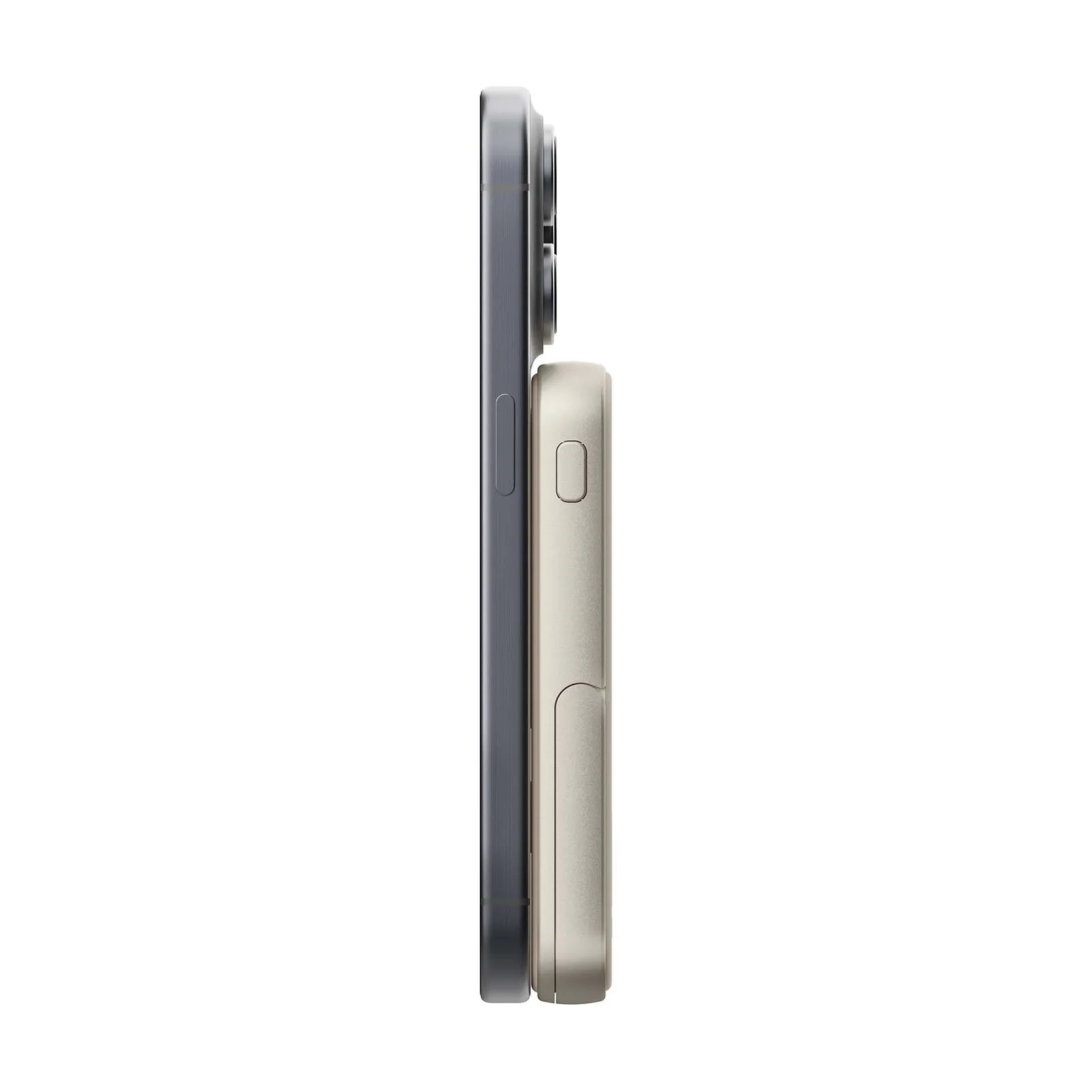 Fresh 'n Rebel Magnetische kabellose Powerbank 5000 mAh, Seidensand – Bild 2