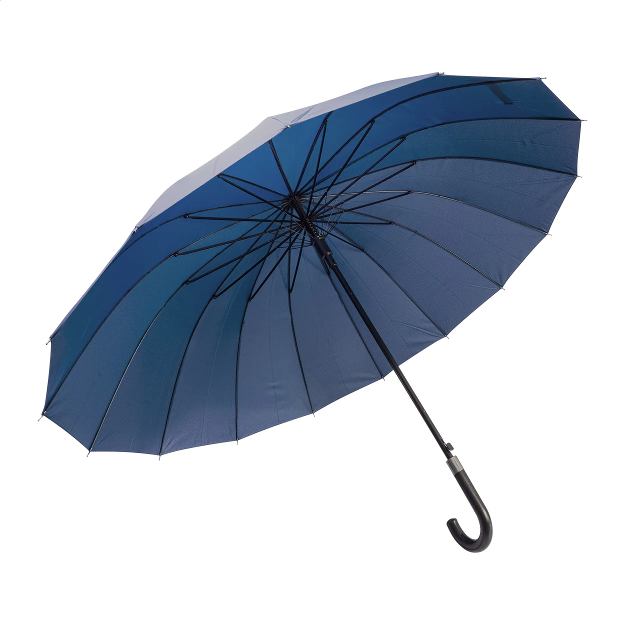 Regenschirm Cyclone, RPET, blau – Bild 4