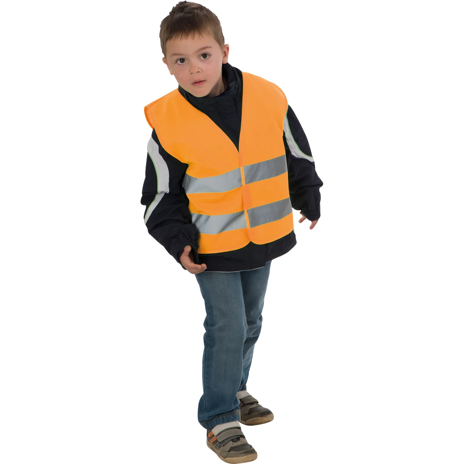 Kinderwarnweste Ilo, orange – Bild 4