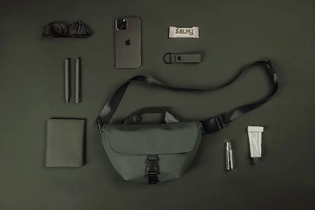 VINGA Baltimore RCS Sling-Bag, grün – Bild 4