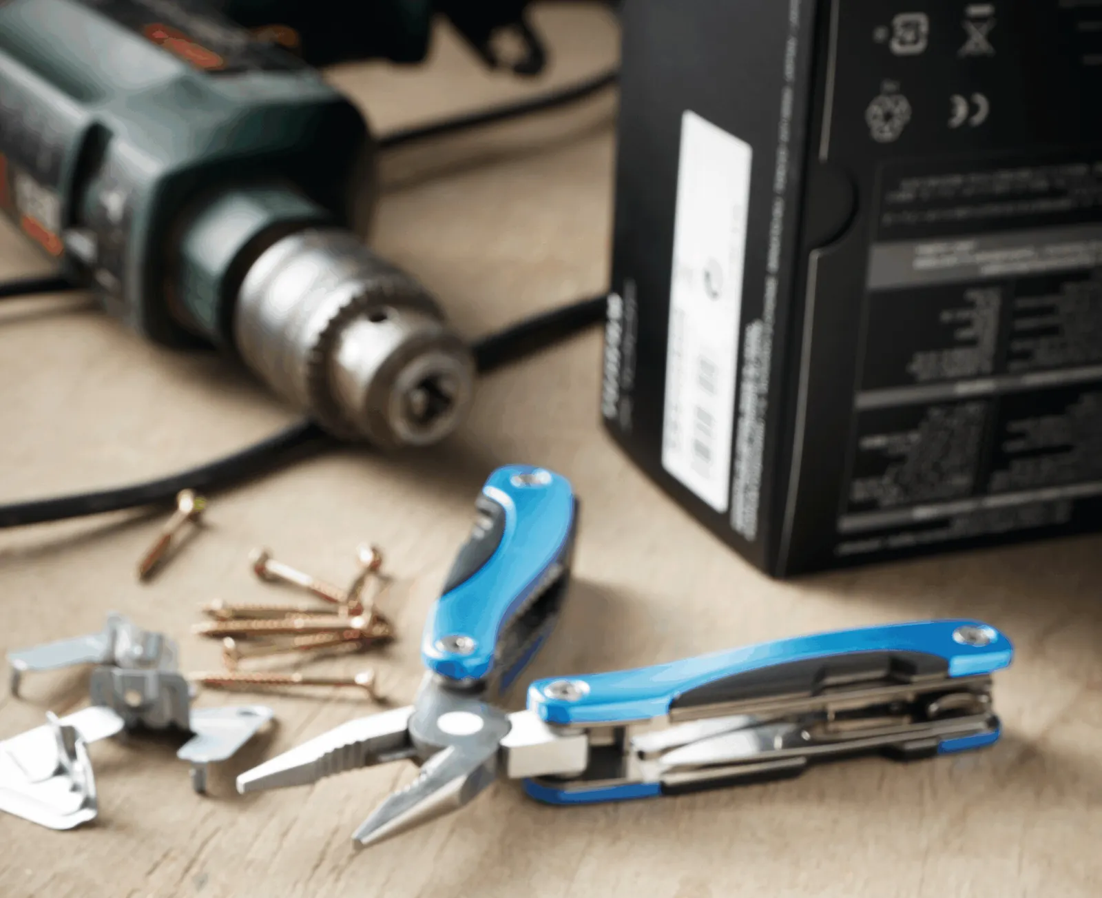 BIG PLIERS - Multifunktionswerkzeug, blau – Bild 2