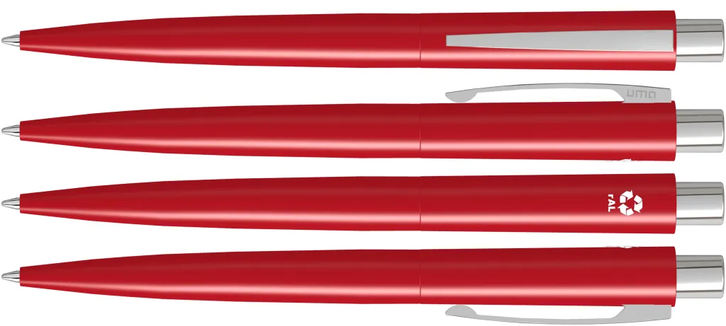 LUMOS RECY Druckkugelschreiber rot, rot – Bild 2