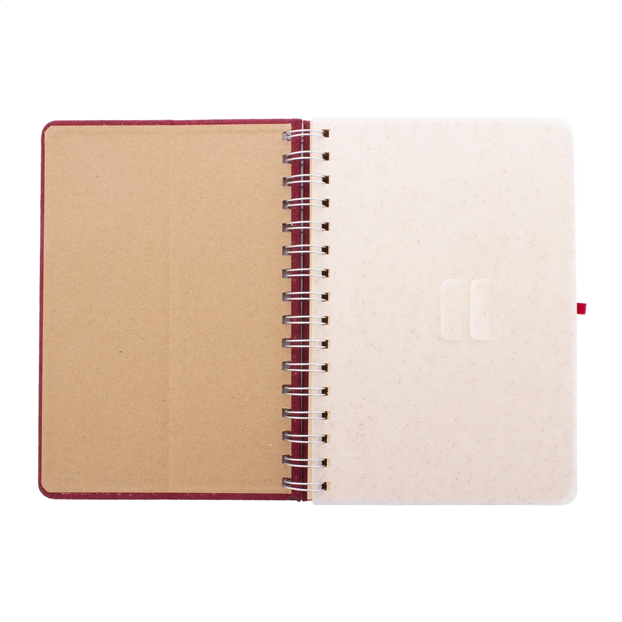 RPET Notizbuch Holbook, rot – Bild 4